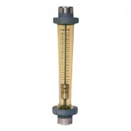 Blue And White (F-451001LHN) 1.0 - 10 GPM Flow Meter; 1" FPT; IL