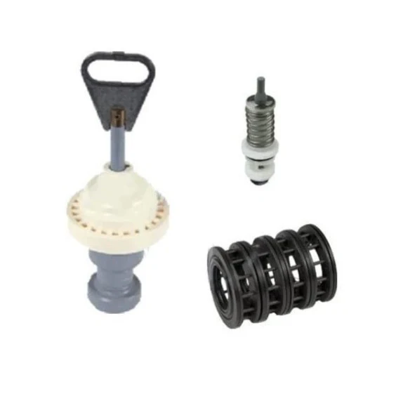 Fleck 5600 SOFTENER Valve Rebuild Kit - Includes Piston (60102-10), Seals & Spacers (60125), and Brine Valve (60032)