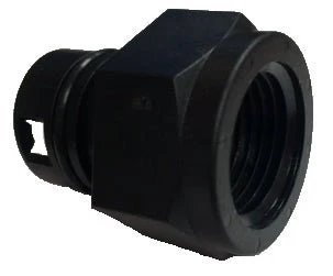 Fleck (60705-00) 1/2" QC  X 1/2" FNPT; Plastic Less Flow Button - Image 3