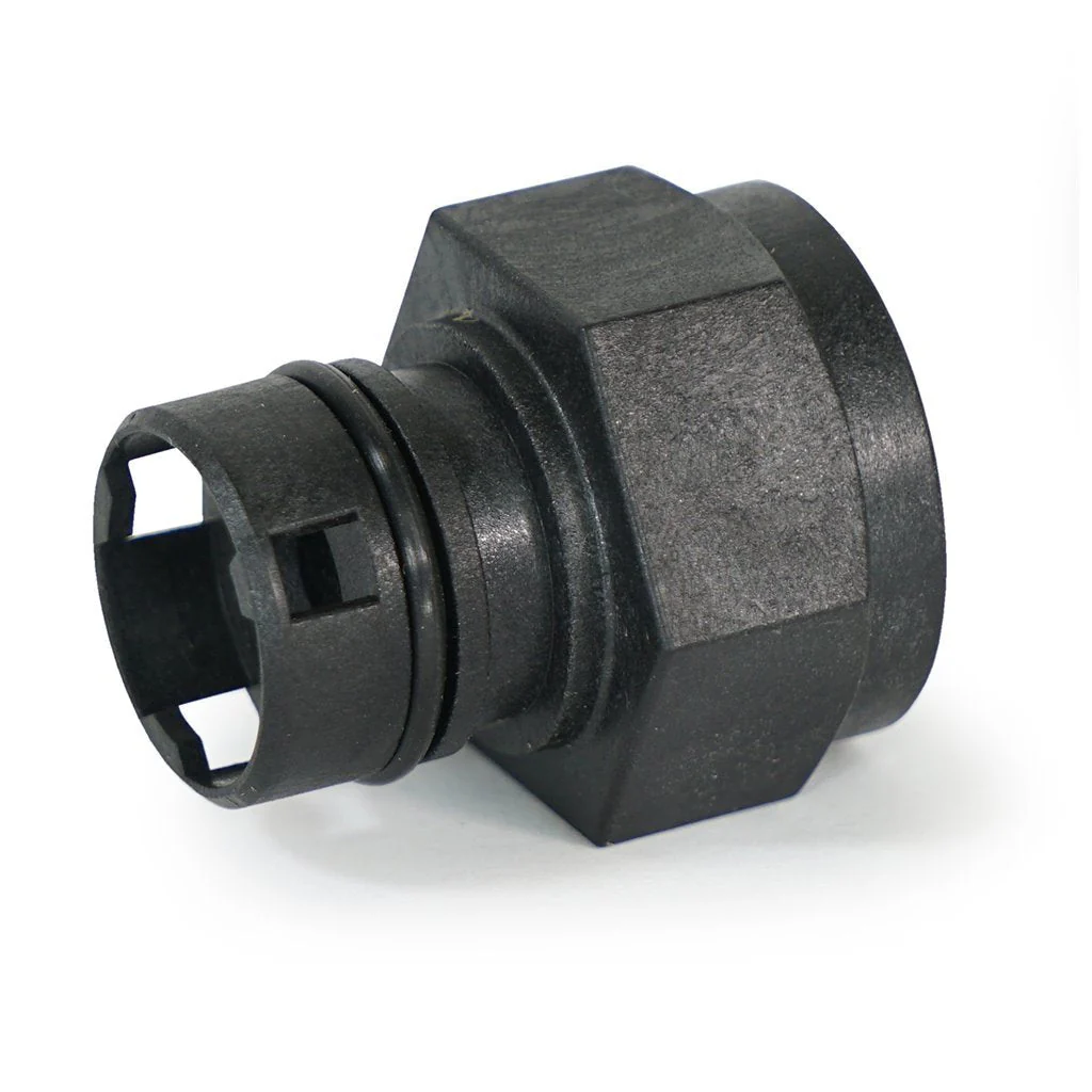Fleck (60705-00) 1/2" QC  X 1/2" FNPT; Plastic Less Flow Button - Image 4