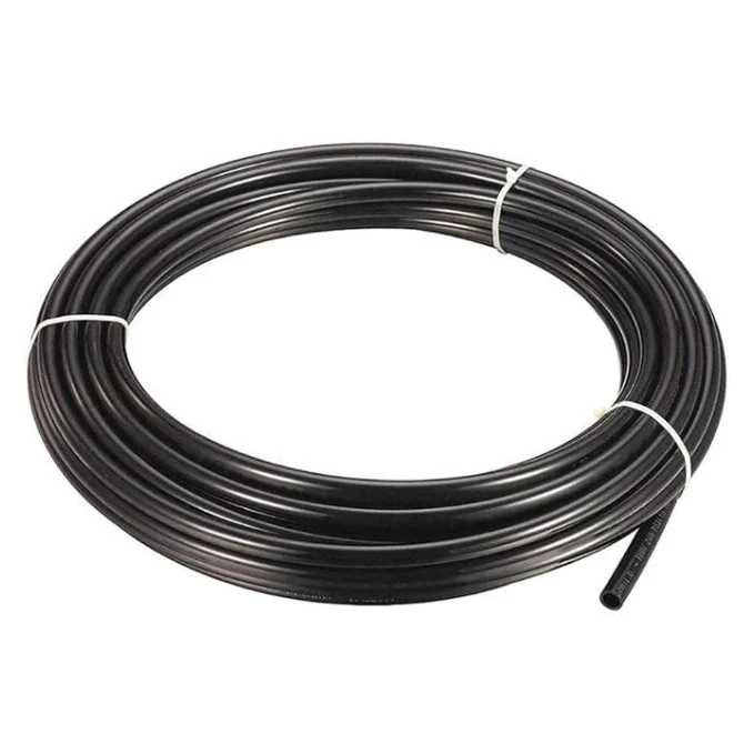 IPW Industries Inc- John Guest 3/8" Polypropylene Water Line Tubing - Polyethylene Tube Tubing Drinking Water RO Reverse Osmosis DI Aquarium Pipe LLDPE - 10 ft (Black)