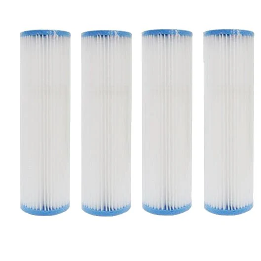IPW Industries Inc. R30 Compatible Pleated Polyester Filter Cartridge, 9-3/4" x 2-5/8", 30 Microns - Pack of 4