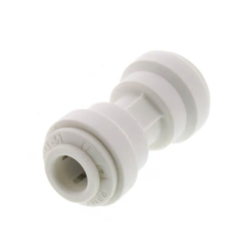 John Guest - Polypropylene Union Connector Quick Connect Fitting - White