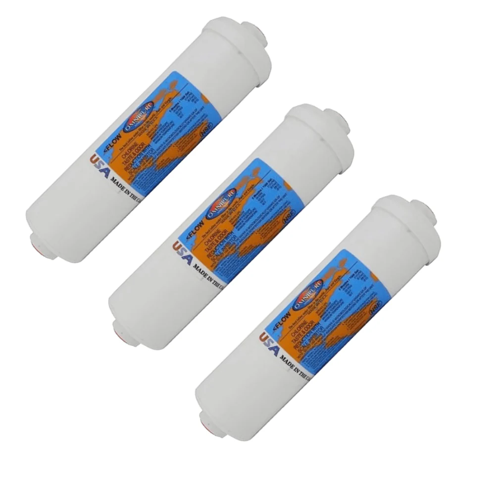 Omnipure - K5520 - 10" x 2.5" 1 Micron Carbon Block Inline Filter - Image 3