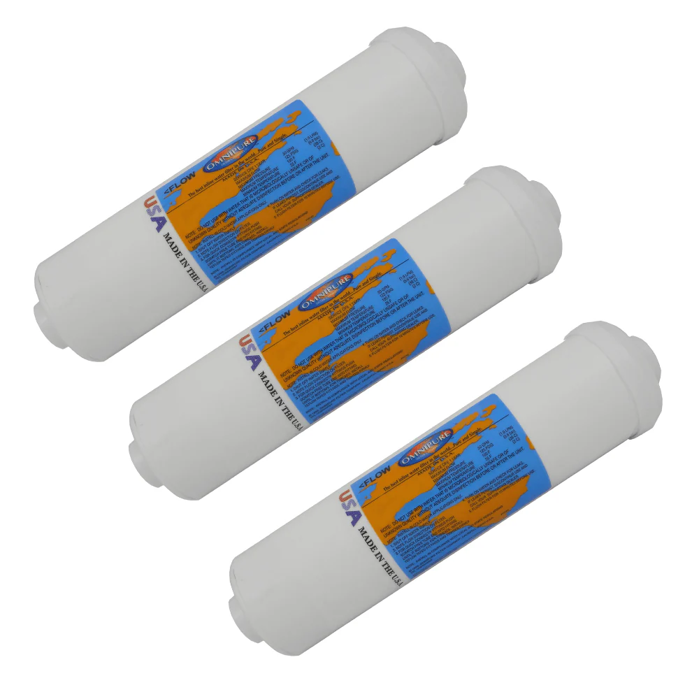 Omnipure - K5540 - 10" x 2.5" T40 GAC Coconut Carbon Inline Filter - Image 3