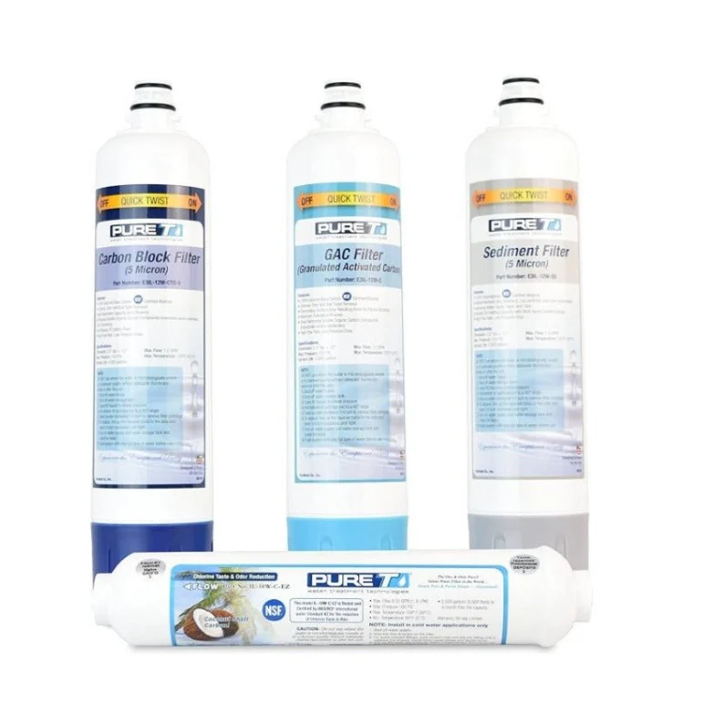 PureT Filter Set for EZ Slim Reverse Osmosis System (EZ-SLIM-SET4)