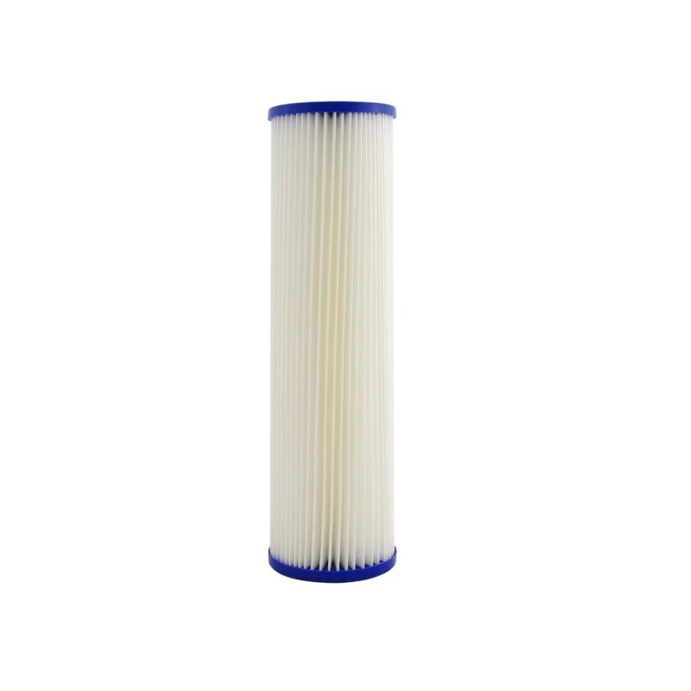 Whole House 20" x 4.5" Full Flow Pleated Sediment Filter Replacement Cartridge 1 Micron